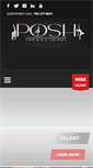 Mobile Screenshot of poshproductionslv.com